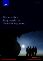 Madencilik – Bağımsızlık ve Yetkinlik beyanımız
