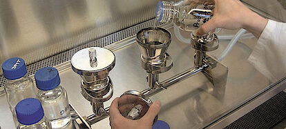 Water quality testing Su kalitesi testi