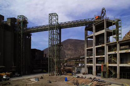 Güney Amerika'da bir şantiye için altyapı desteği